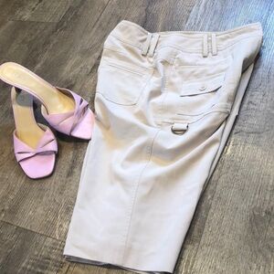 Larry Levine‎ Bermuda Stretch light Tan Shorts
